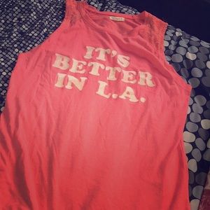 Cute sleeveless crop top